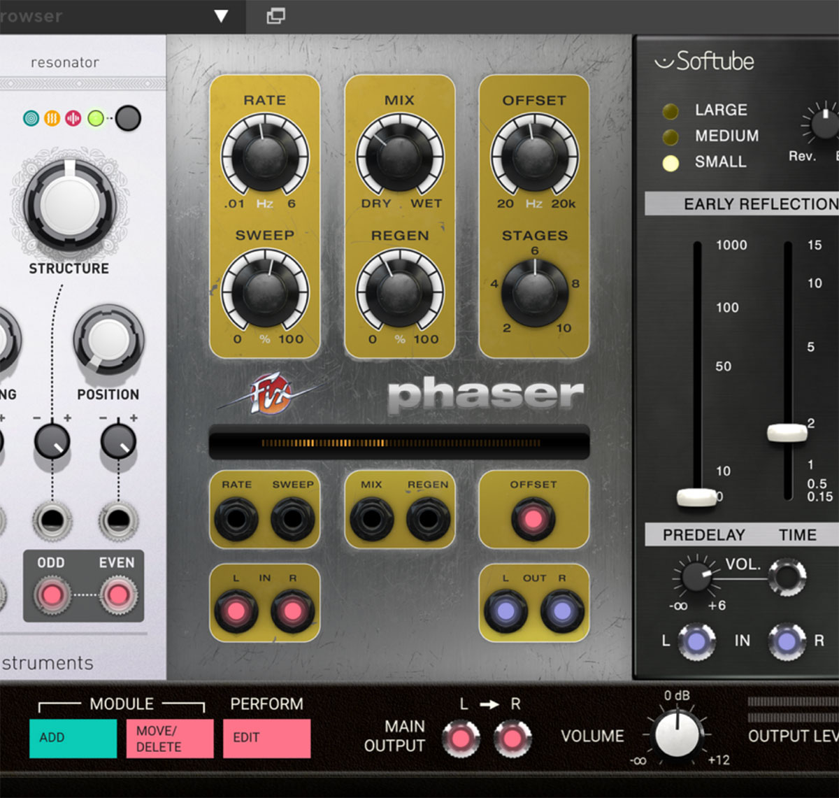Fix Phaser for Modular