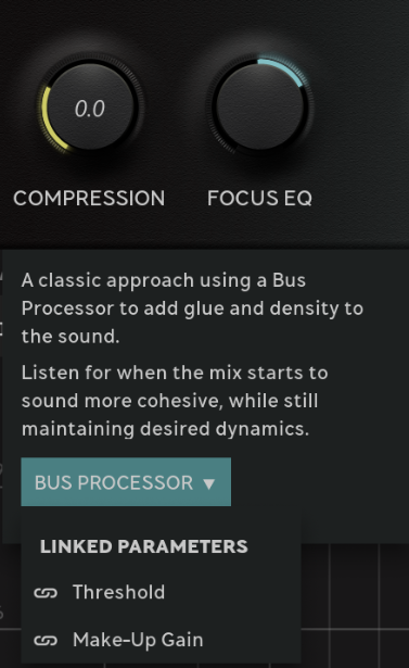 Click the Flow Control to open the context menu where you can link and unlink controls from the Flow Control.